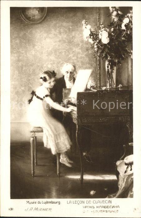 Klavier Le Lecon de Clavecin J.A. Muenier Nr. 1
