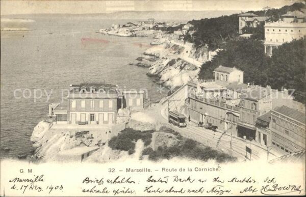 Strassenbahn Marseille Route de la Corniche