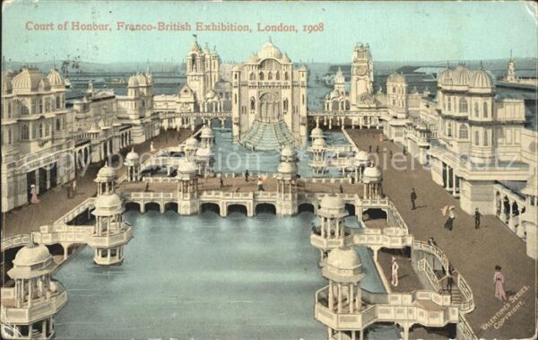 Exhibition Franco-British London 1908 Court of Honour