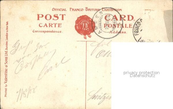 Exhibition Franco-British London 1908 Court of Honour – Bild 2
