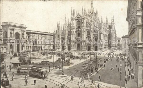 Strassenbahn Milano Piazza del Duomo