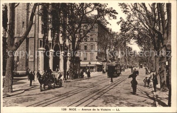 Strassenbahn Nice Avenue de la Victoire