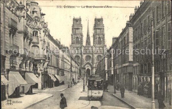 Strassenbahn Orleans Rue Jeanne d_Arc