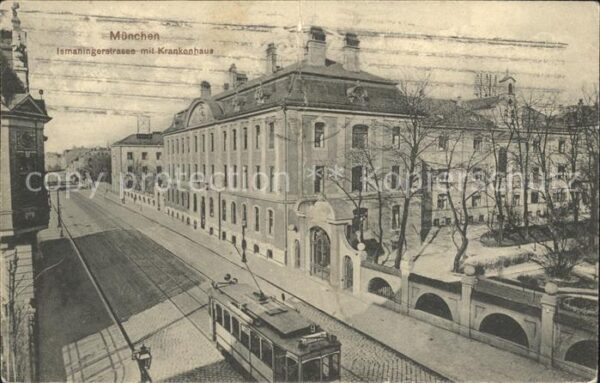 Strassenbahn München Ismaningerstrasse Krankenhaus