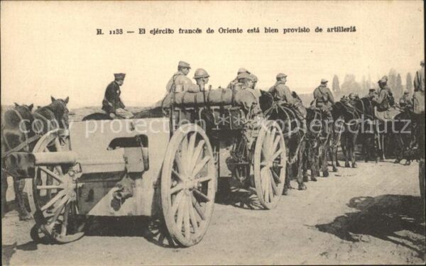 Artillerie Frankreich Spanien