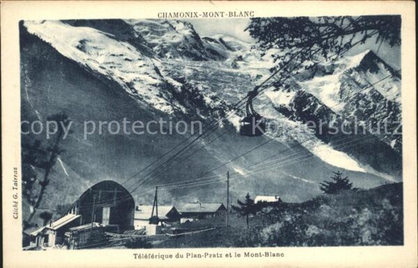Seilbahn Plan-Pratz Mont-Blanc