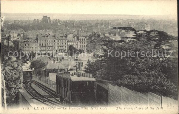 Zahnradbahn Funiculaire de la Cote Le Havre