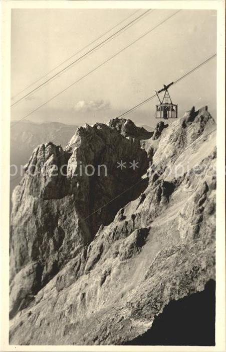Zugspitzbahn Seilbahn Ehrwald Tirol