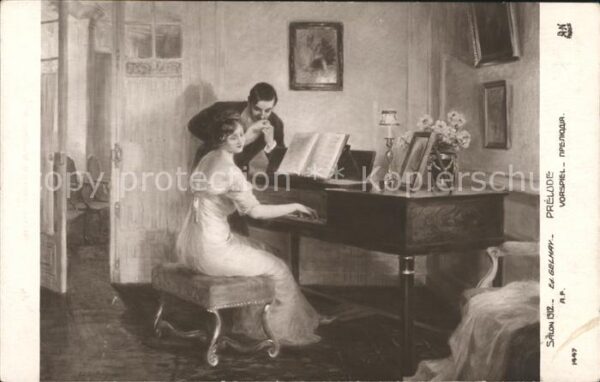 Verlag Noyer (AN Paris) Nr. 1447 Ed. Gelhay Prelude Salon 1912 Klav
