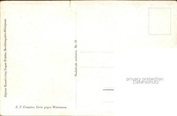 Compton E. H. Gern gegen Watzmann Nr. 35 – Bild 2
