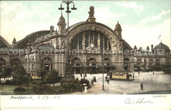 Strassenbahn Frankfurt am Main Hauptbahnhof