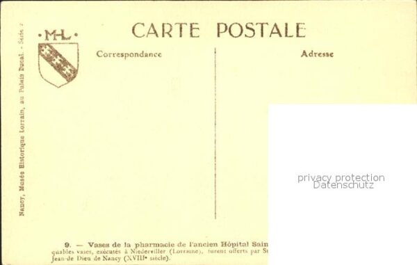 Vase Pharmacie Ancien Hopital Saint Charles – Bild 2