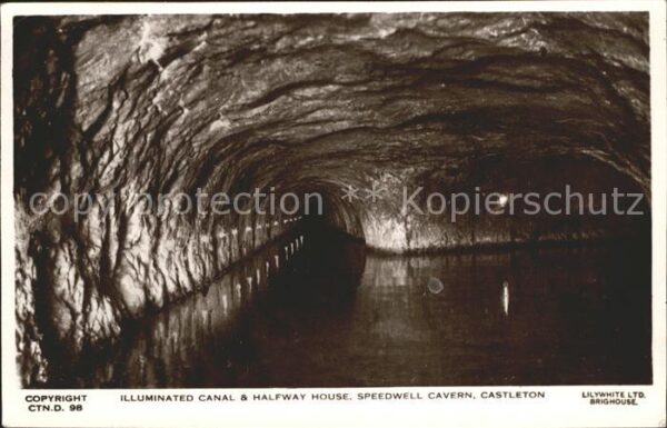Hoehlen Caves Grottes Canal Halfway House Speedwell Cavern Ca