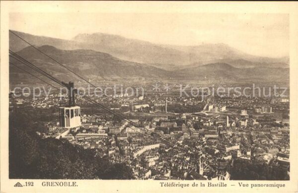 Seilbahn Bastille Grenoble