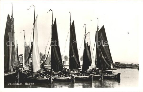 Segelboote Volendam Haven