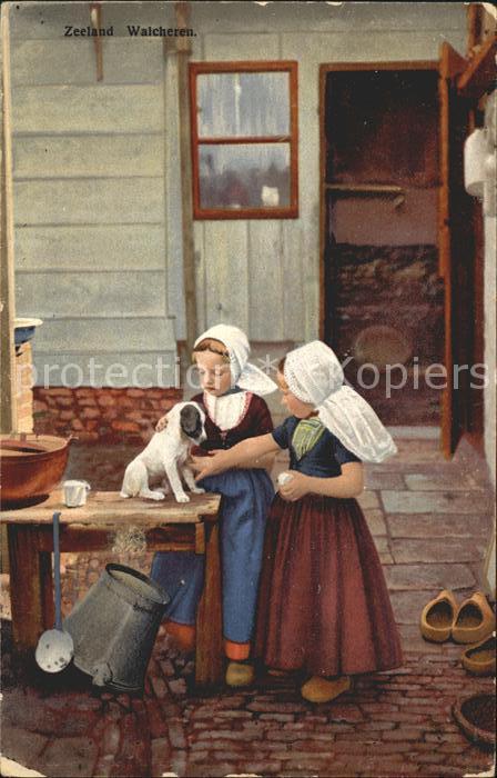 Trachten Holland Zeeland Walcheren Kinder Welpe