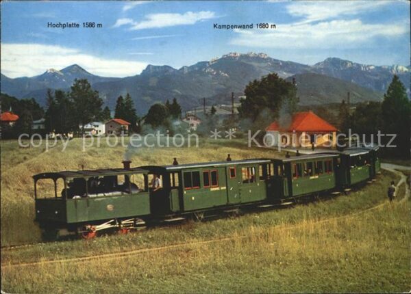 Eisenbahn Chiemseebahn Bayerische Alpen