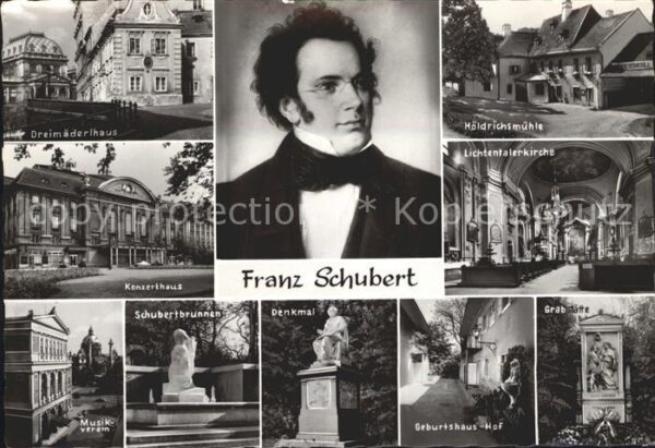 Schubert Franz Dreimäderlhaus Höldrichsmühle Konzertha