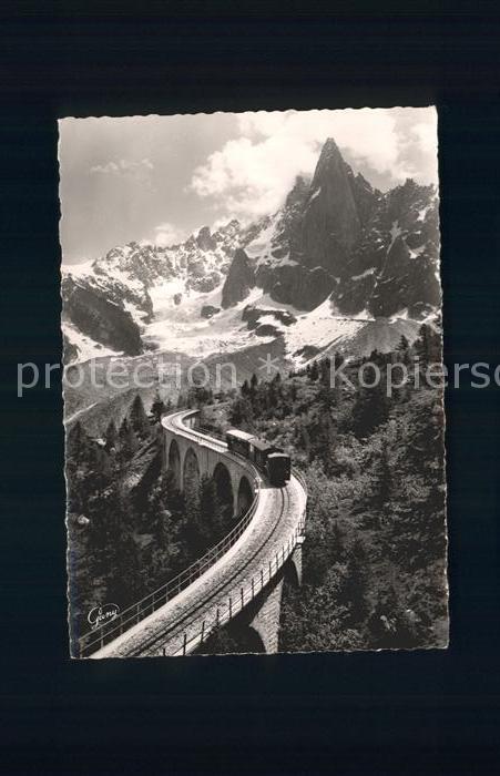 Zahnradbahn Chemin de fer Montenvers Aiguille du Dr