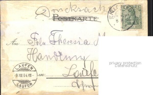 Zorn L. Seebuck Bismarckdenkmal Feldberg Litho – Bild 2