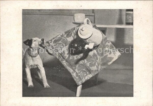 Hunde Teekanne Tasse
