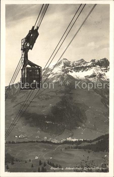 Seilbahn Gerschni-Trübsee Engelberg