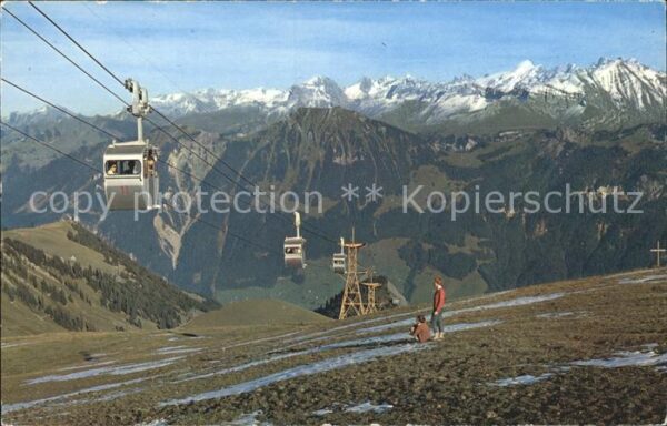 Seilbahn Lungern-Schönbüel Obwaldneralpen