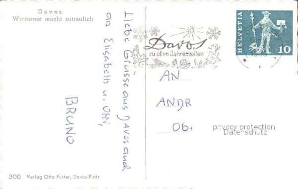Reh Kind Davos Winter – Bild 2