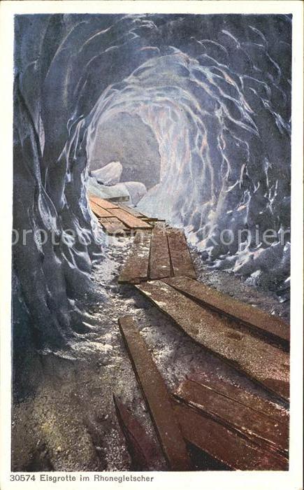 Gletscher Eisgrotte Rhonegletscher