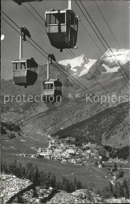Seilbahn Langefluh Saas-Fee Fletschhorn Laquinho