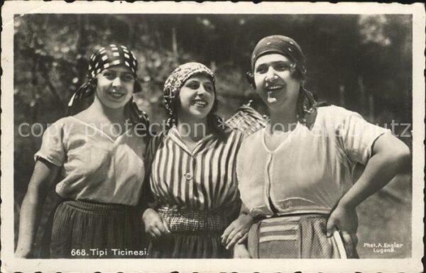 Typen Tessin Ticino Frauen
