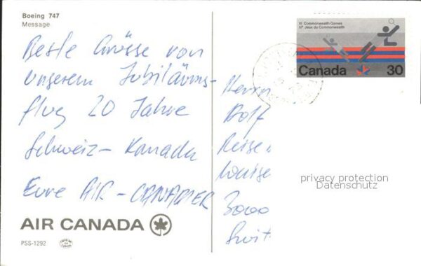 Flugzeuge Zivil Air Canada Boeing 747 – Bild 2