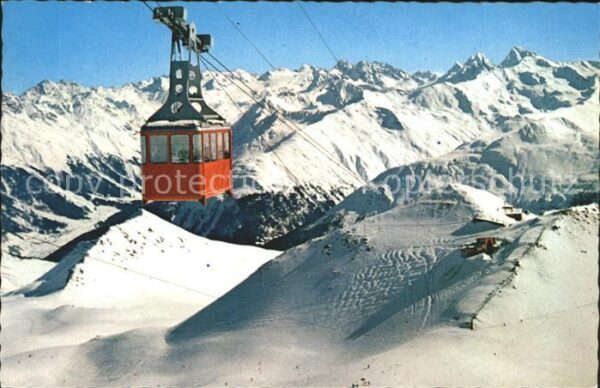 Seilbahn Weissfluhgipfel Davos-Parsenn Silvretta