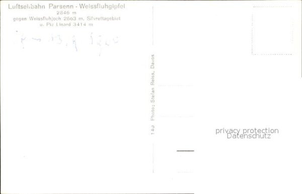 Seilbahn Parsenn-Weissfluhgipfel Piz Linard – Bild 2
