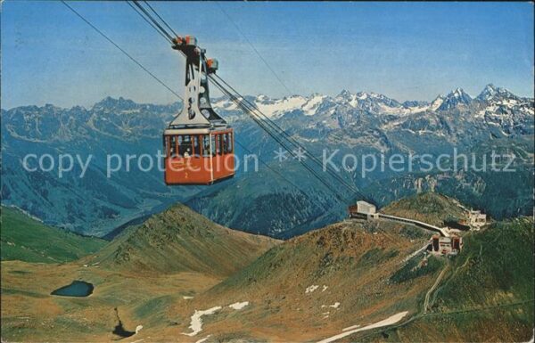Seilbahn Parsenn-Weissfluhgipfel Weissfluhjoch P