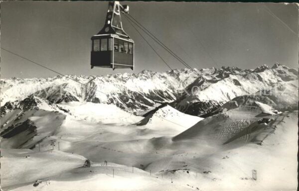 Seilbahn Weissfluhgipfel Davos-Parsenn Silvretta