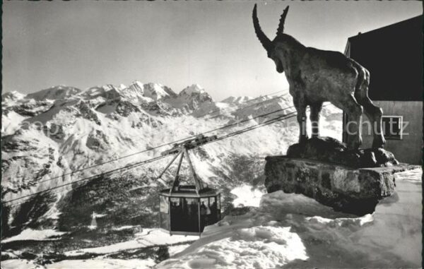 Seilbahn Piz Nair St. Moritz Berninagruppe