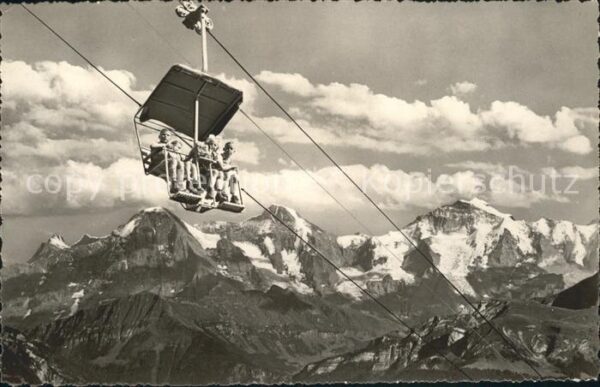 Sessellift Beatenberg-Niederhorn Eiger Mönch Jungf