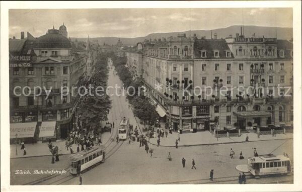 Strassenbahn Bahnhofstrasse