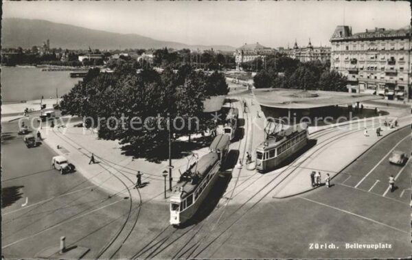 Strassenbahn Zürich Bellevueplatz