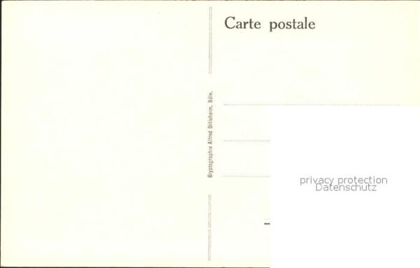 Kuenstlerkarte Albert de Meuron Le col du Bernina Hirt – Bild 2