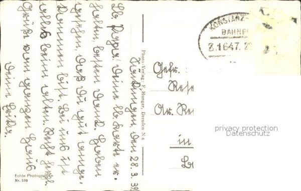 Schafe Weide Bahnpost-Stempel – Bild 2