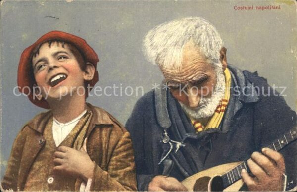 Mandoline Costumi napoletani Kind