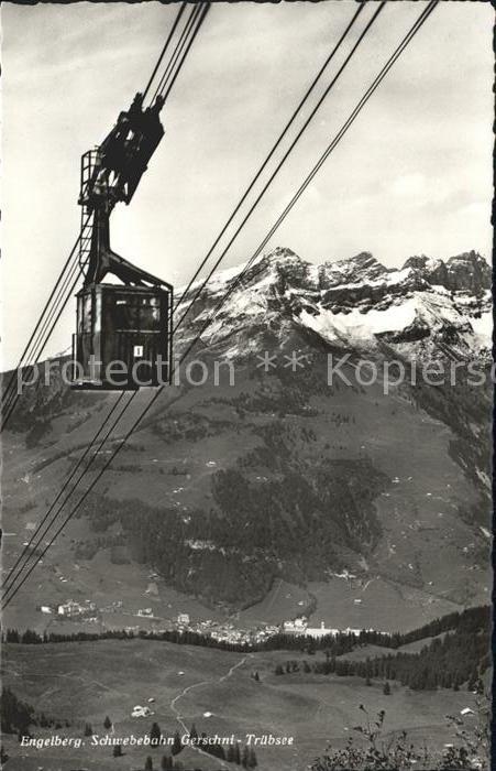 Seilbahn Gerschni-Trübsee Engelberg