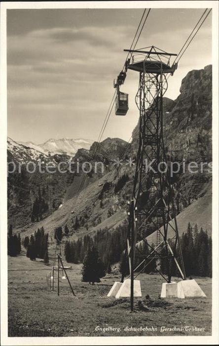 Seilbahn Gerschni-Trübsee Engelberg