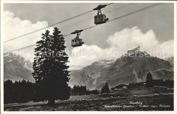Seilbahn Gerschni-Trübsee Engelberg Hahnen