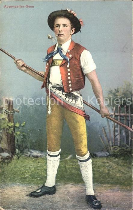 Trachten Schweiz Appenzell Appenzeller-Senn