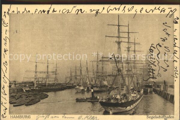 Segelschiffe Hafen Hamburg