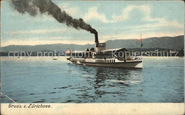 Dampfer Binnenschifffahrt Zürichsee