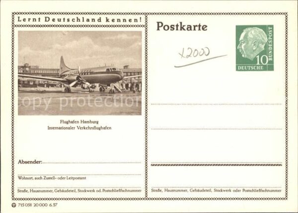 Flugzeuge Zivil Flughafen Hamburg